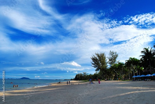 Bankrut beach in Thailand 