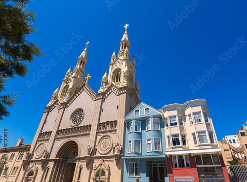 San Francisco St Peter and Paul Church at Washington Square photo