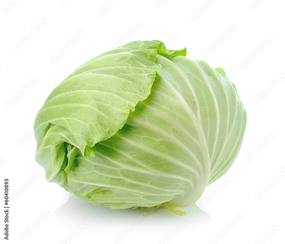 green cabbage isolated on white background green cabbage isolated on white background