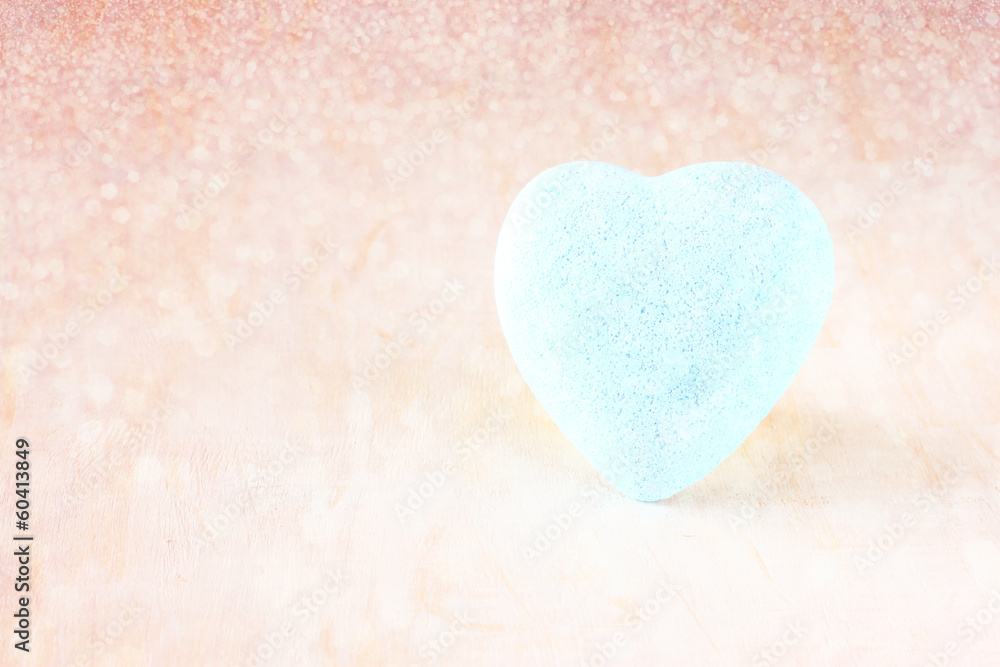 Fototapeta premium Blue heart