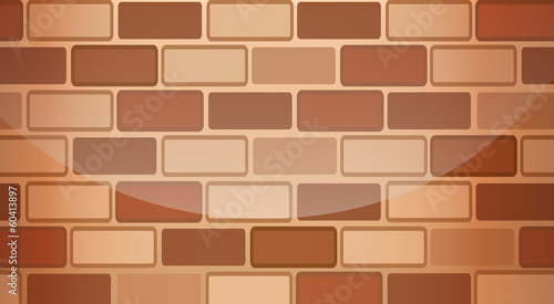 A brown stonewall