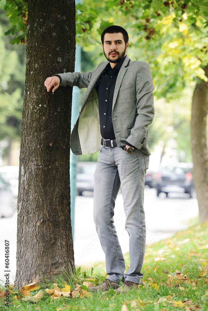 Young Middle eastern young attractive male model posing Young Middle eastern young attractive male model posing