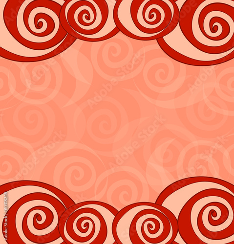 Saint Valentines Day card. Greeting card with roses.