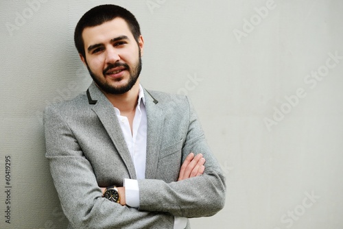 Φωτογραφία Young Middle eastern young attractive male model posing