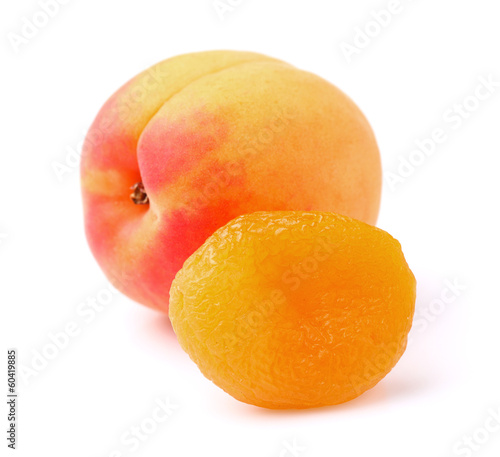 Apricots in closeup