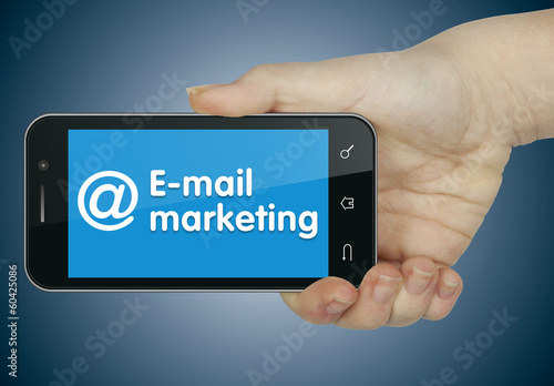 E-mail marketing. Phone