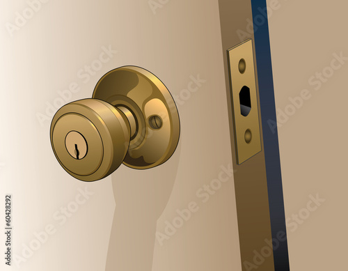 Door Knob on Door