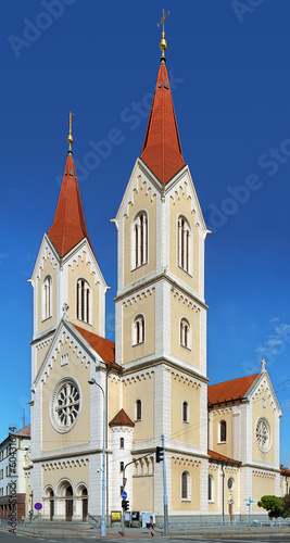 Church of St. John of Nepomuk in Plzen, Czech Republic