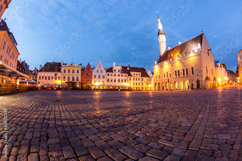 Tallinn Main Square with Town Hall