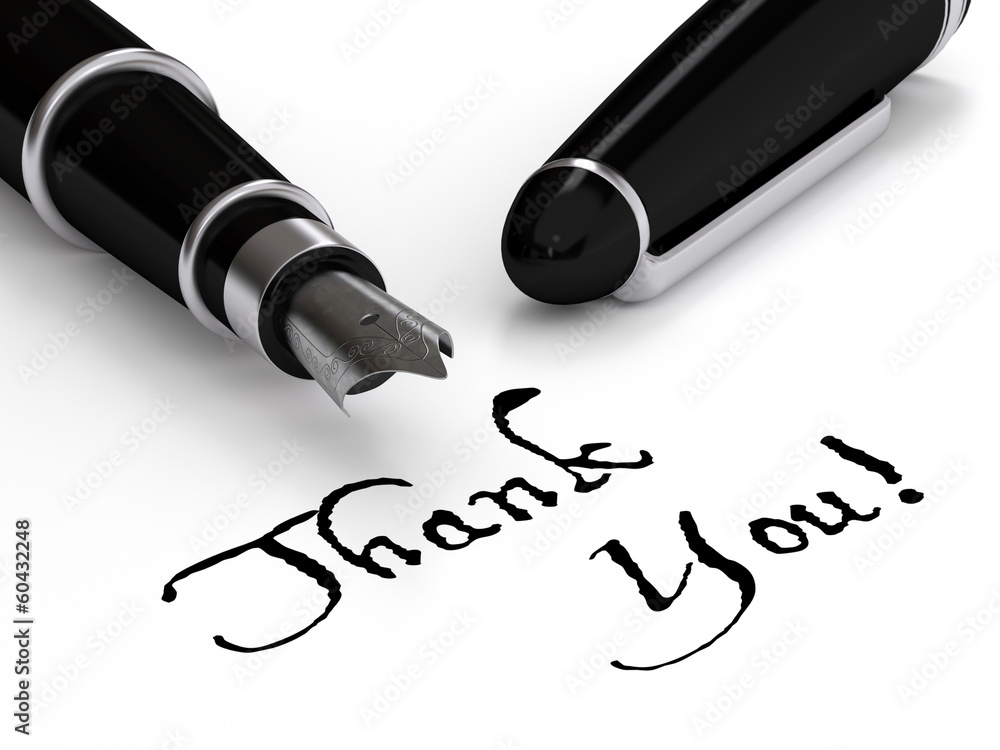 Fototapeta premium Thank you!