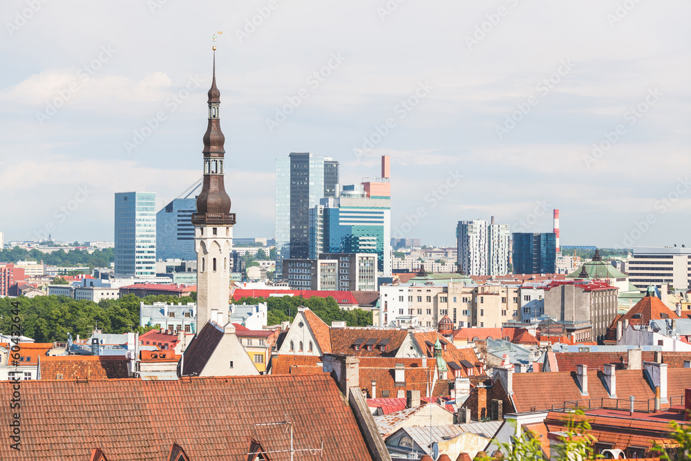 Obraz premium Panoramic View of Tallinn