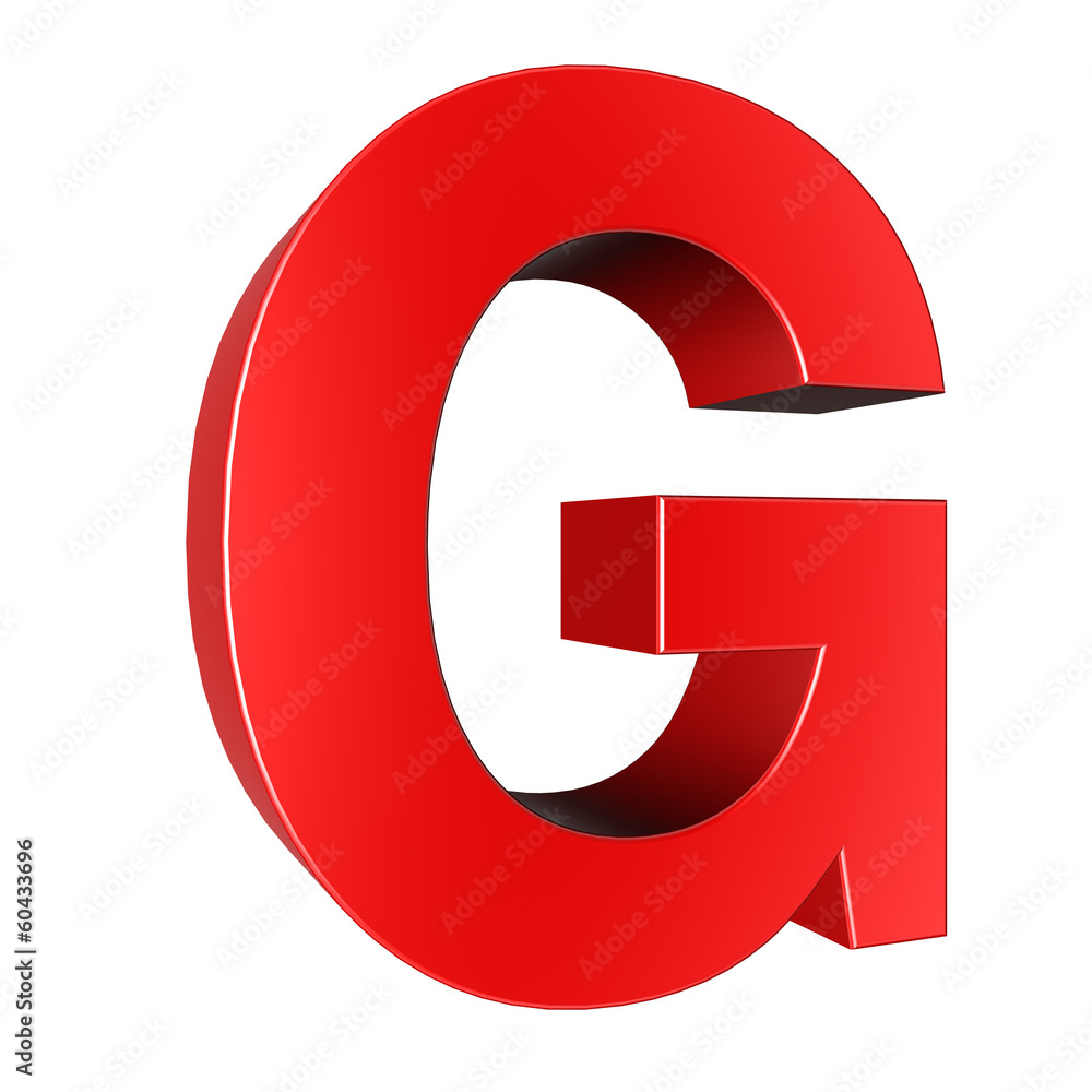 3d letter collection - G 3d letter collection - G
