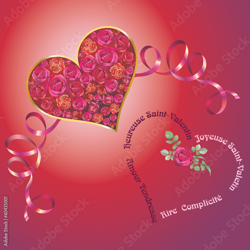 Carte de Saint-Valentin