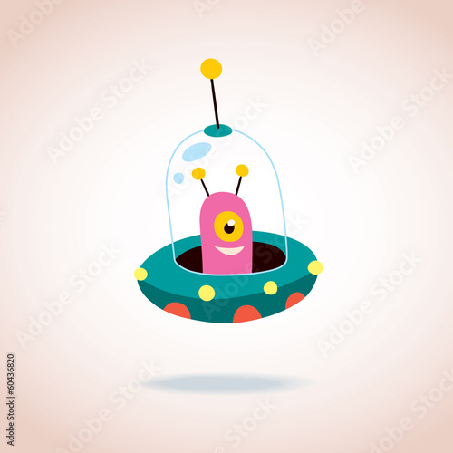 cute alien character