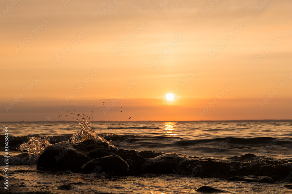 Fototapeta premium Sonnenuntergang Ostsee 9