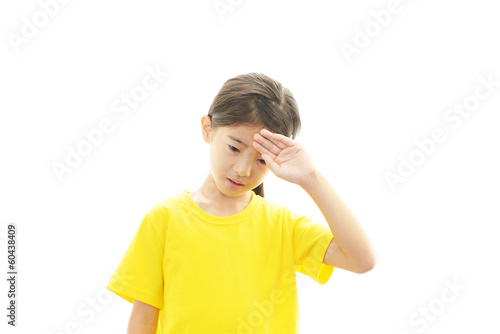 Wallpaper Mural 疲れた女の子 Torontodigital.ca