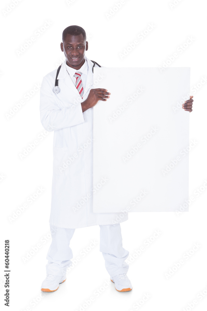 Male Doctor Holding Clipboard Male Doctor Holding Clipboard