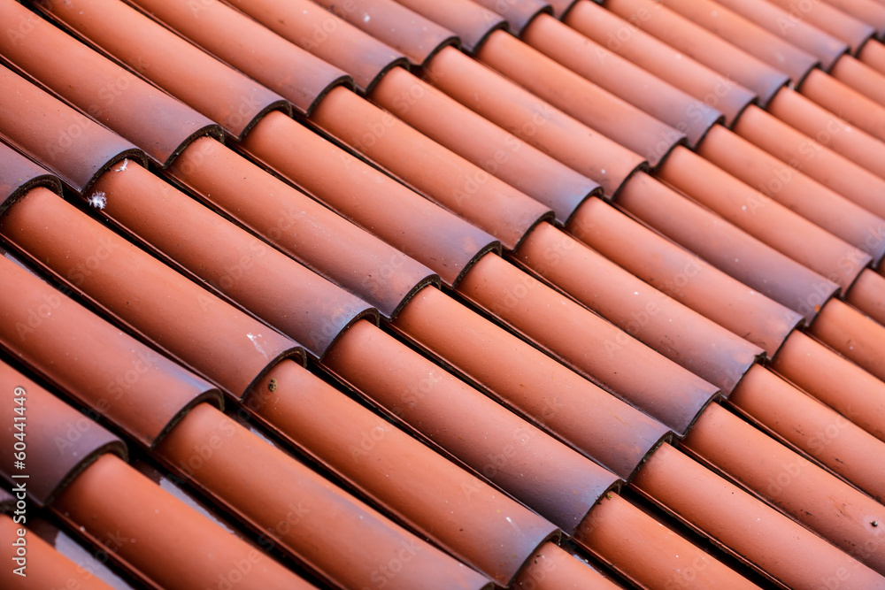 Red tiles roof texture architecture background Red tiles roof texture architecture background