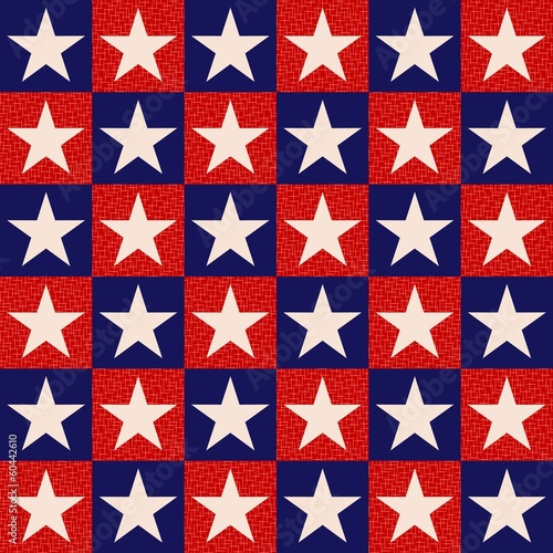 seamless stars independence day background