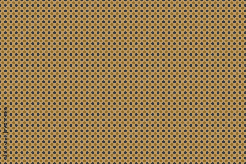 Obraz premium blue and brown dot on orange background
