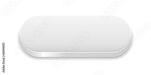 The white glossy button