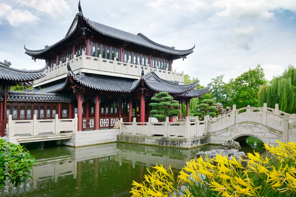 Pagoda on the lake Pagoda on the lake