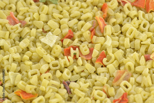 Alphabet pasta