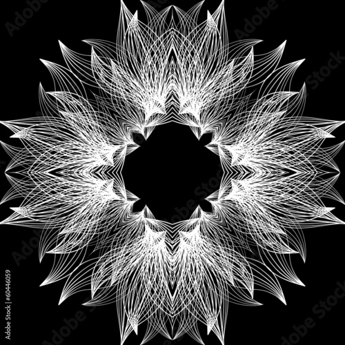 Ornamental lace pattern