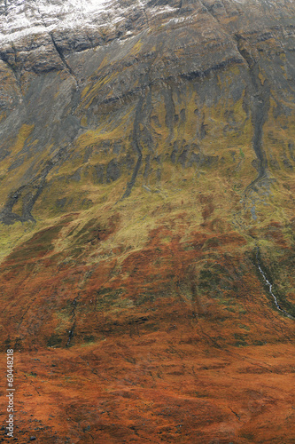 Autumn landscape in Highlands, Scotland, United Kingdom