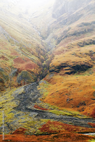 Alpine landscape in Cuillin Mountains, Scotland, Europe © Rechitan Sorin