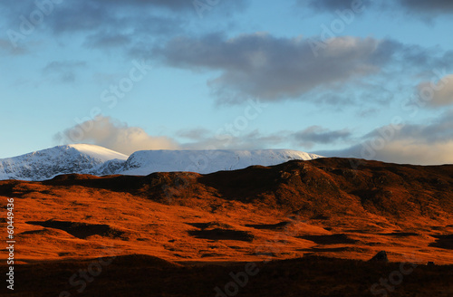Fototapeta Naklejka Na Ścianę i Meble -  Alpine landscape in Cuillin Mountains, Scotland, Europe