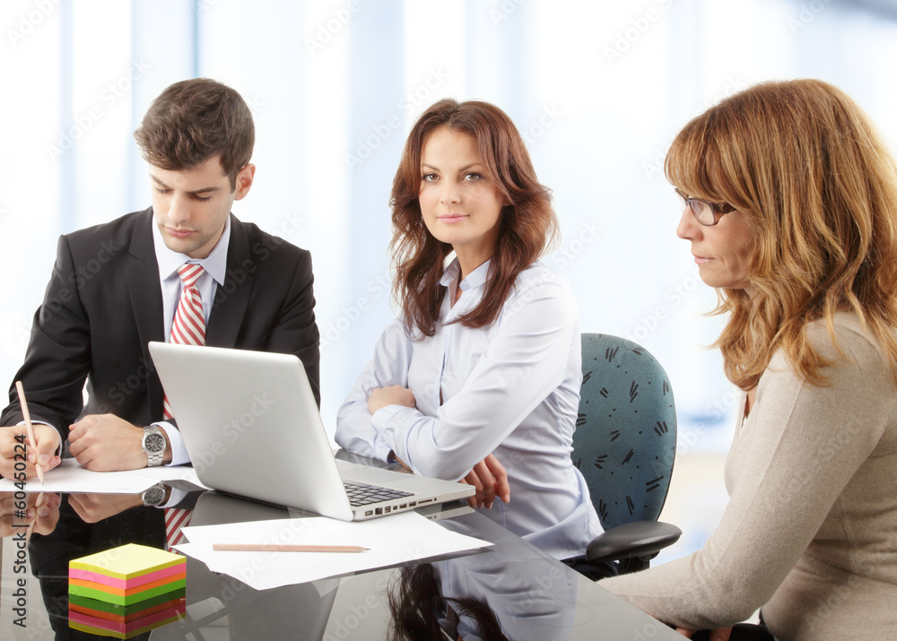 Business people working in group Business people working in group
