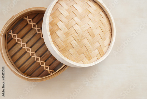 traditional bamboo pot