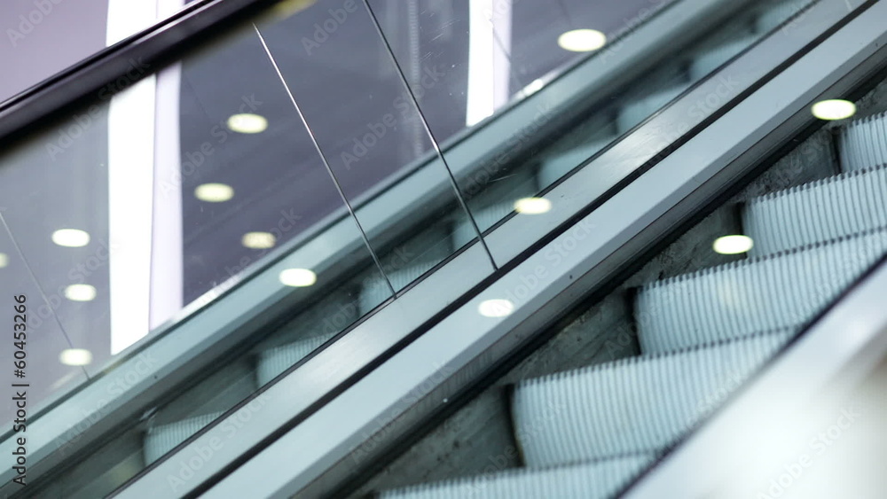 Up and down escalators Up and down escalators