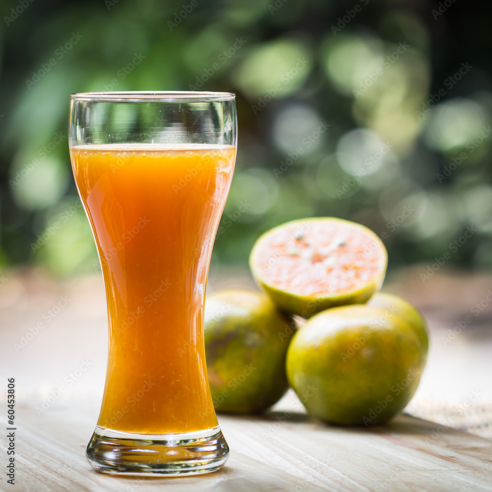 Glass of fresh orange juice Glass of fresh orange juice