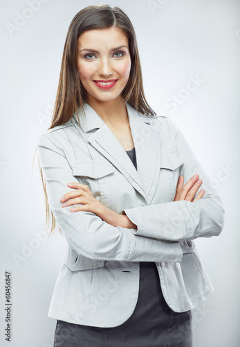 Portrait of smiling business woman.