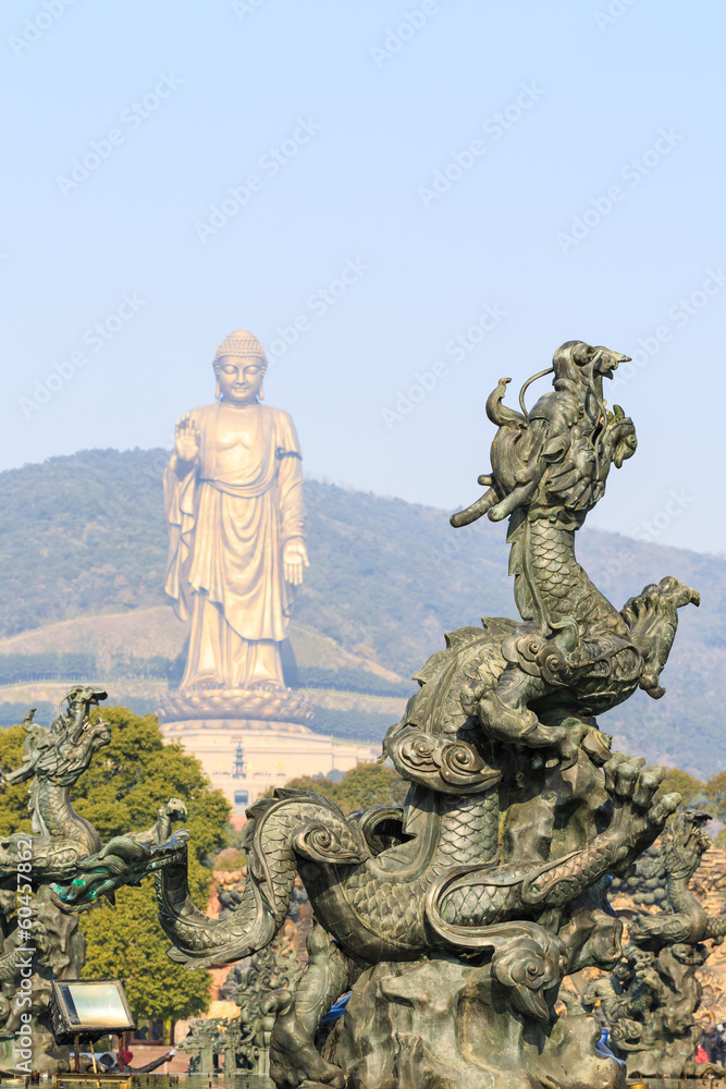 Fototapeta premium buddha statue