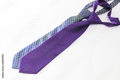 necktie isolated on white background