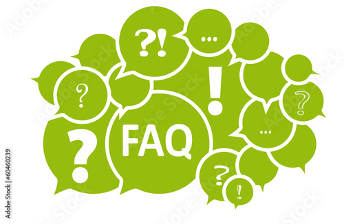 FAQ Fragen Frage - Vektor