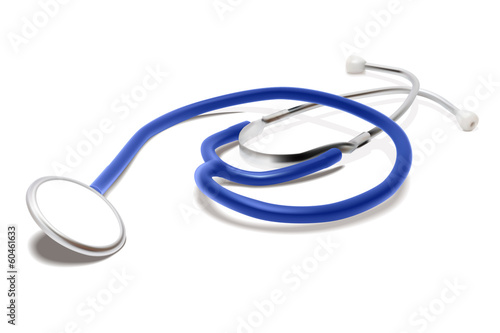 Stethoscope. Vector illustration