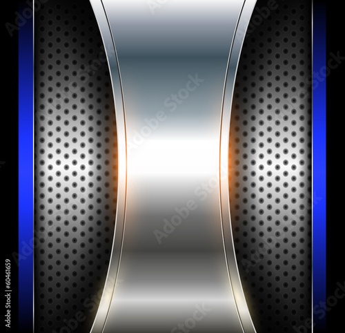 Abstract background elegant metallic