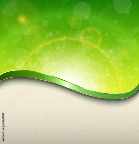 Abstract green background, ...
