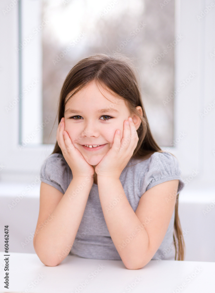 Cute little girl Cute little girl