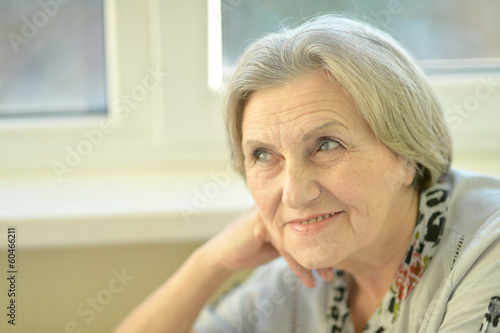 Portrait of a senior woman