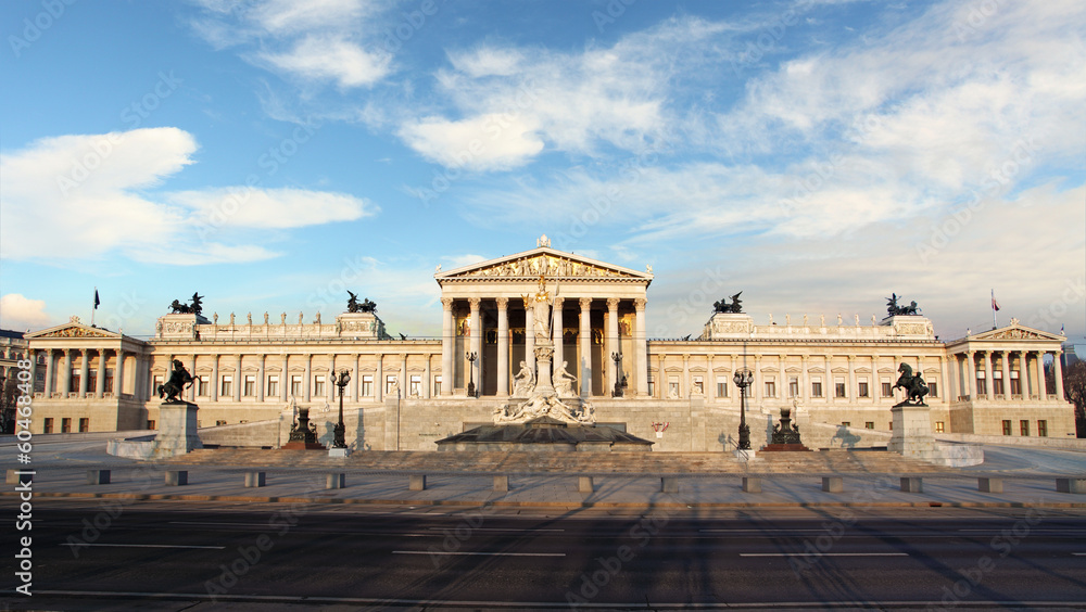 Fototapeta premium House of Parliment in Vienna, Austria