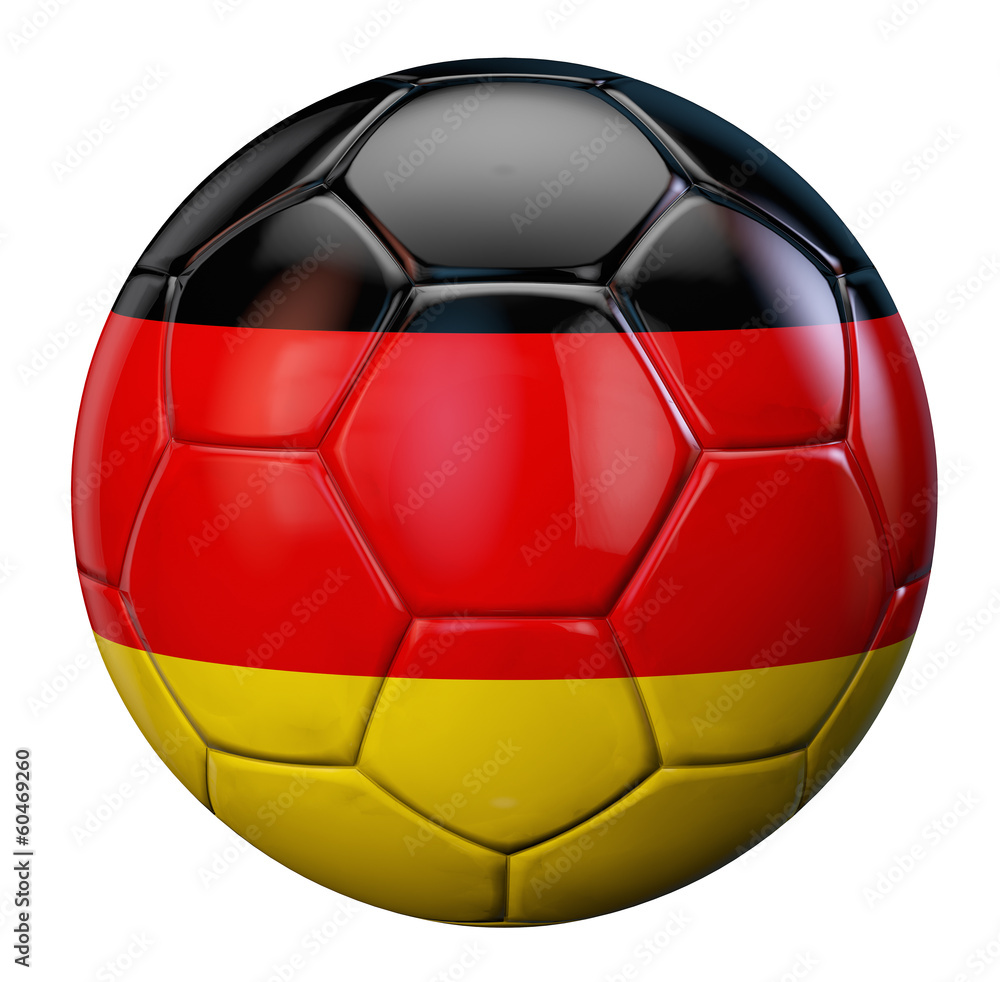 Obraz premium Germany Flag Football