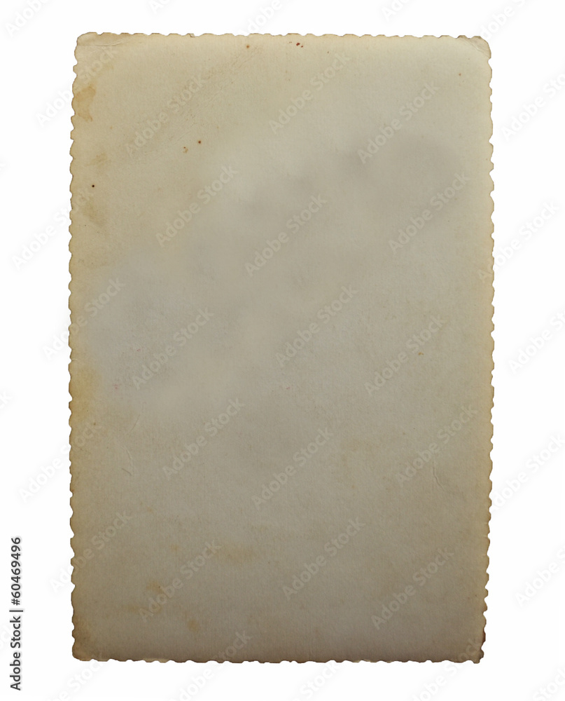 Old paper isolated on white background Old paper isolated on white background