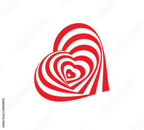 Abstract heart.