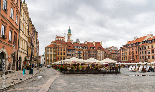 Old Town Market Place, Warsaw, Poland
