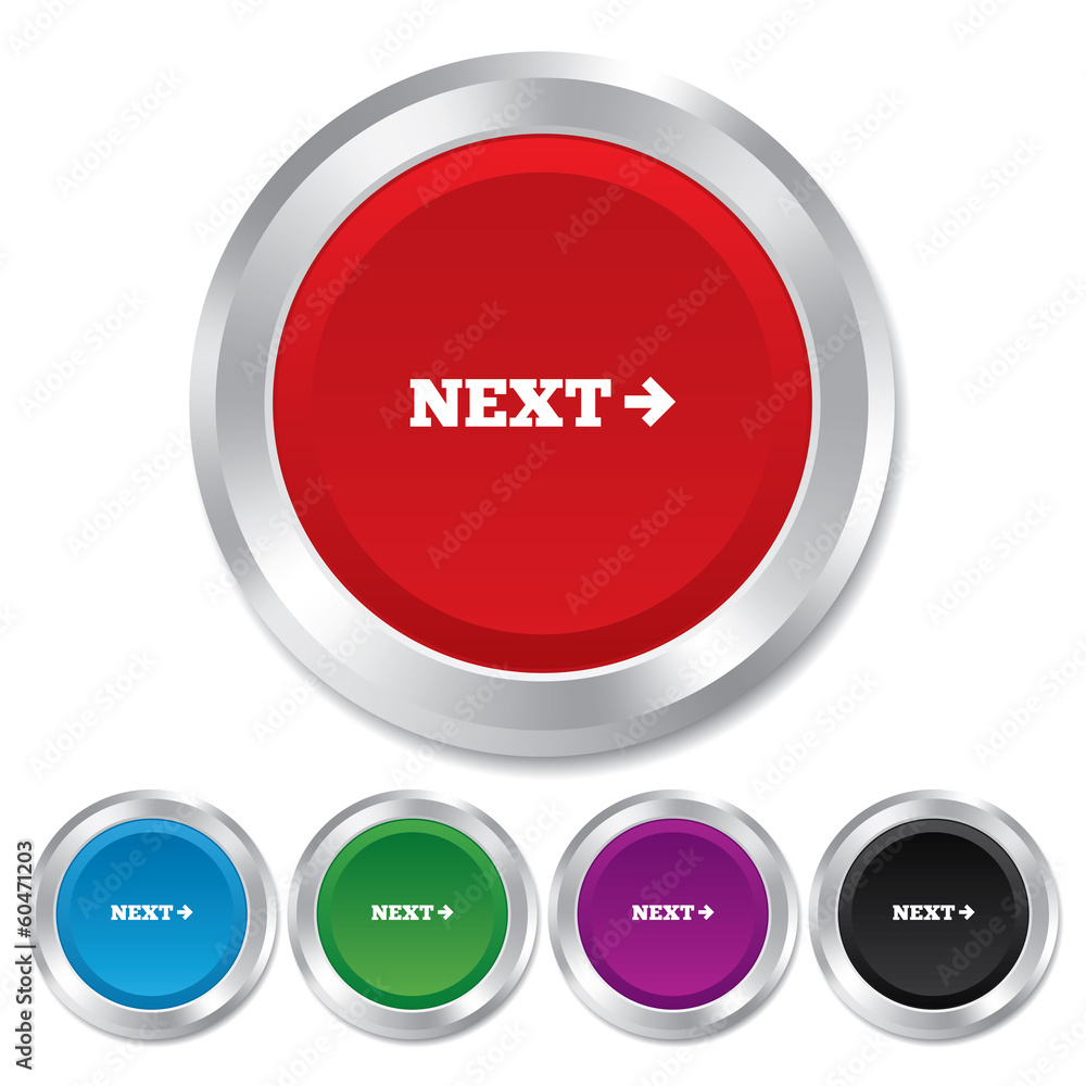 Arrow sign icon. Next button. Navigation symbol Arrow sign icon. Next button. Navigation symbol